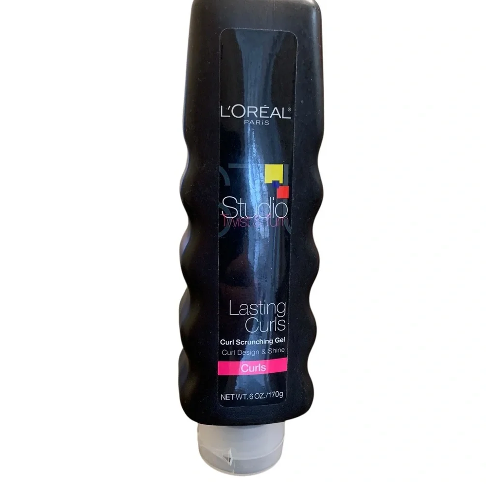 Loreal Paris Studio Line Twist & Turn Lasting Curls Gel 6 oz Hair Styling Gel